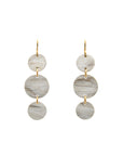 Triple Circle Earrings