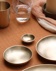 Bronze Kansa Dip Bowl, 1.5" - Set of 4