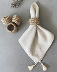 Spiral Napkin Rings - set of 4