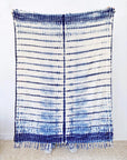 Indigo Shibori Throw - Spine