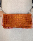 Paperbead Clutch - Terracotta