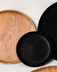 Rosa Morada Wooden Small Plate