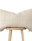 Chindi Lumbar Pillow - Cream