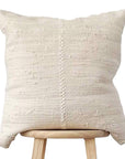 Chindi Pillow Cover - Cream