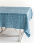 Stone Washed Linen Tablecloth