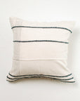 18" Ribbons Throw Pillow Cover - Navy