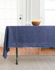 Stone Washed Linen Tablecloth