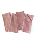 Stone Washed Linen Dinner Napkins