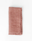 Stone Washed Linen Dinner Napkins